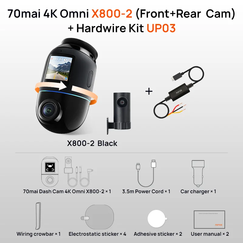 アクセサリー 70mai dash cam omni 70mai Dash Cam Omni review: low-cost dashcam with some fun