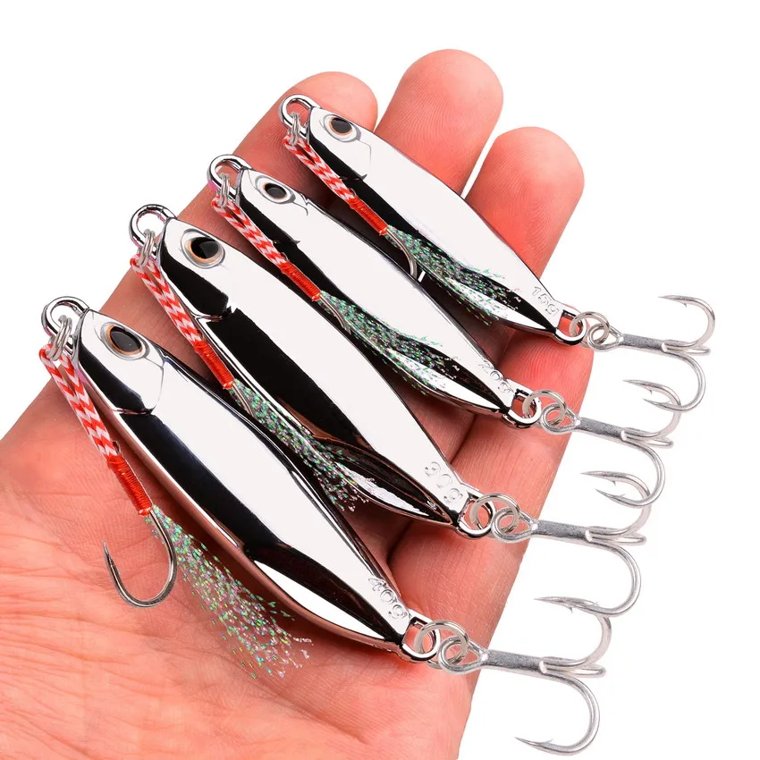 10PC/LOT FISHING LURE Metal VIB Spinner Bait Bass Tackle Crankbait