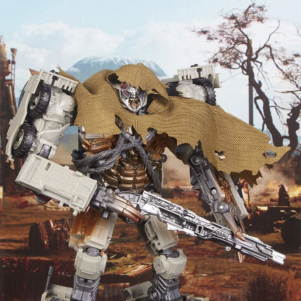 재고] 오리지널 하스브로 트랜스포머 스튜디오 시리즈, SS34 리더 클래스 메가트론 컬렉션 모델, 애니메이션 액션 피규어  장난감-Freehip.co.kr