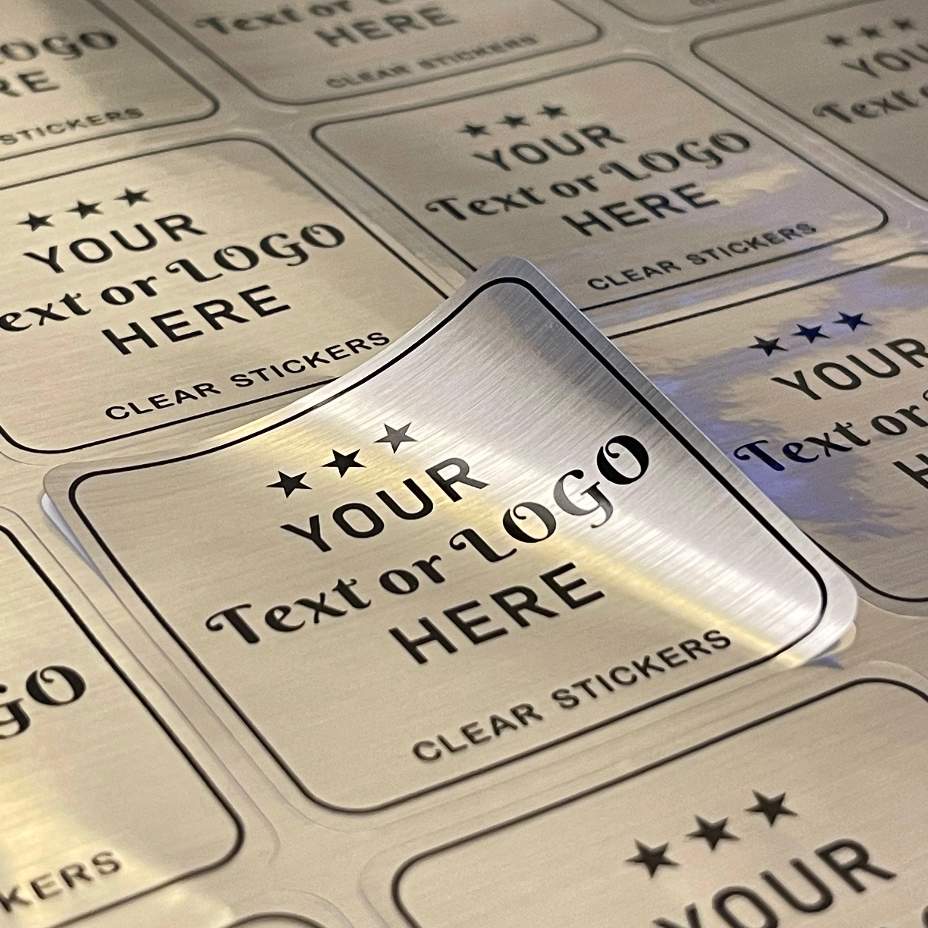 100PiecesCustomLogoStickerCustomsealstickersPersonalityLOGO