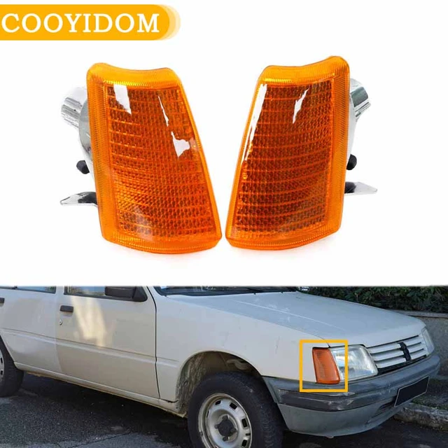 Clignotant, feu d aile orange avant gauche,conducteur Peugeot 205 PHARES -  FEUX - REPETITEUR LATERAL - CLIGNOTANTS - CENTRALE - Cdiscount Auto