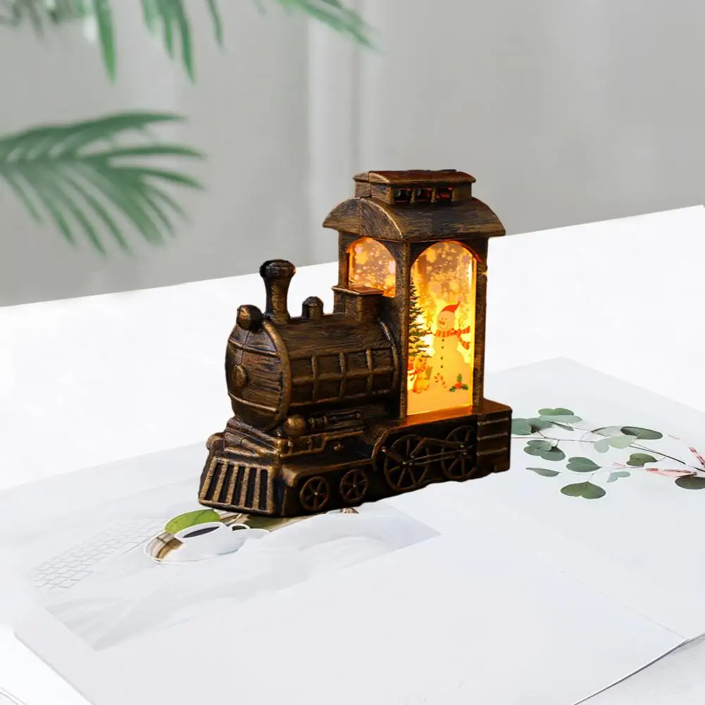 

Holiday Centerpiece Light Vintage Night Light Festive Battery-operated Holiday Decoration for Christmas Parties Warm Desktop