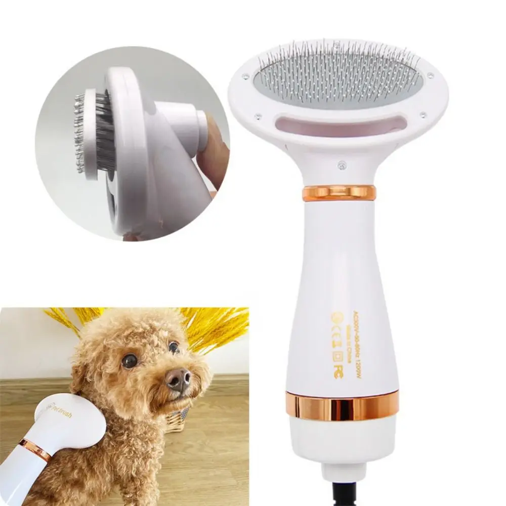 

Low Noise Pet Brush Portable Hair Comb Adjust Temperature Cat Grooming for Cat Dog Puppy