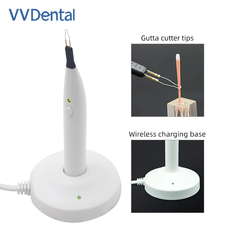 VV Dental Glue Cutter Dental Gel Tip Cutter Glue Rod Dissolving Fracture Heating Filled Teether Stick Dissolver Tooth Tools