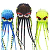 8-meter Three-dimensional Large Octopus Four Colors Soft Adult Outdoor Kite Waterproof and Tear Resistant Nylon Material 1