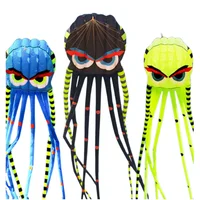 8-meter Three-dimensional Large Octopus Four Colors Soft Adult Outdoor Kite Waterproof and Tear Resistant Nylon Material 1