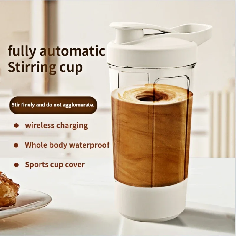 Self Stirring Shaker Cups Usb Rechargeable for Protein and Meal Replacement Shakes