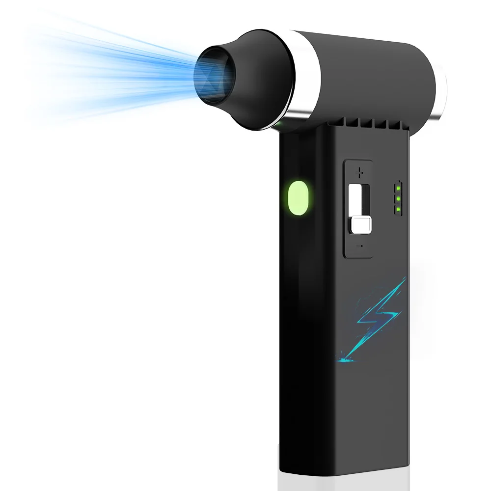 Car Cleaning Kit - 180000RPM Electric Air Duster For Cleaning Keyboard&PC 3 Gears Adjustable (Long Press 4th GEA) Rechargeable Cordless Jet Dry Blower Air Blower For Car And Home Compressed Air Duster