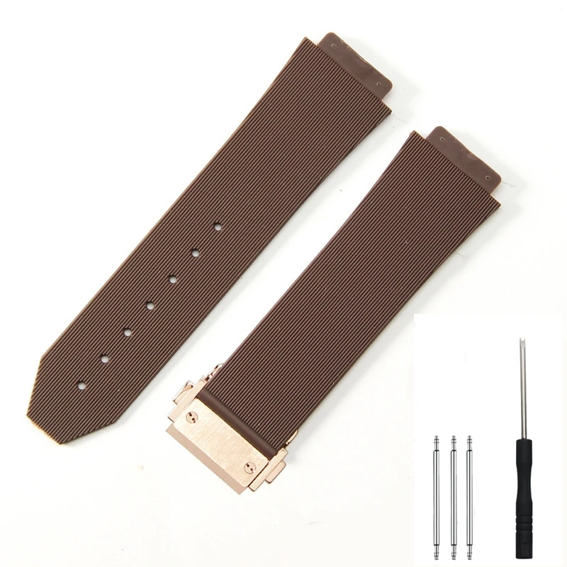 Universal Rubber Silicone Watch Strap for Hublot Big Bang Classic Fusion - Dive Band for Men and Women