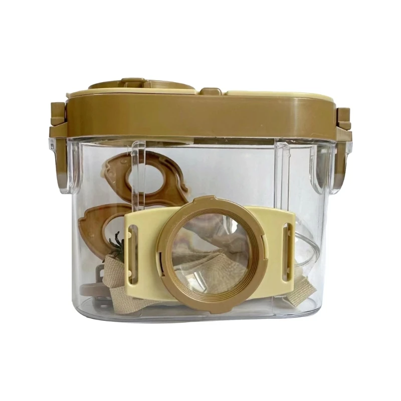 

Kids Outdoor Exploring with Cage Box Strap Feeding Clamp Tools for EXPLORER