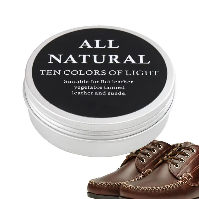 30/50/100g Leather Care Cream Mink Oil Cream For Leather Shoes Bags Leather Maintenance Cream Practical Leathercraft Accessories