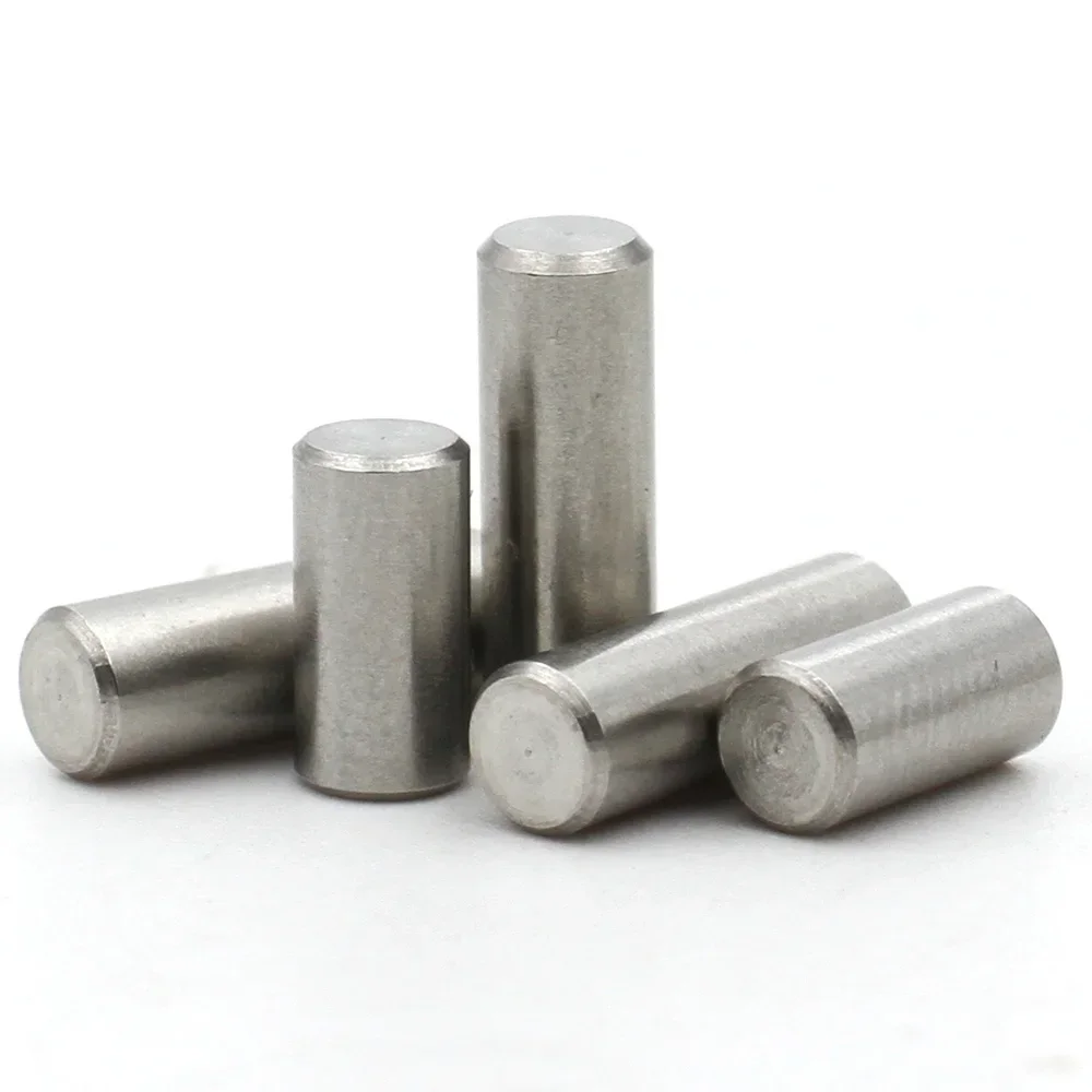 Cylindrical Pin Locating Dowel M1 M1.5-M10 304 Stainless Steel 4-100mm cylindrical locating dowel pin