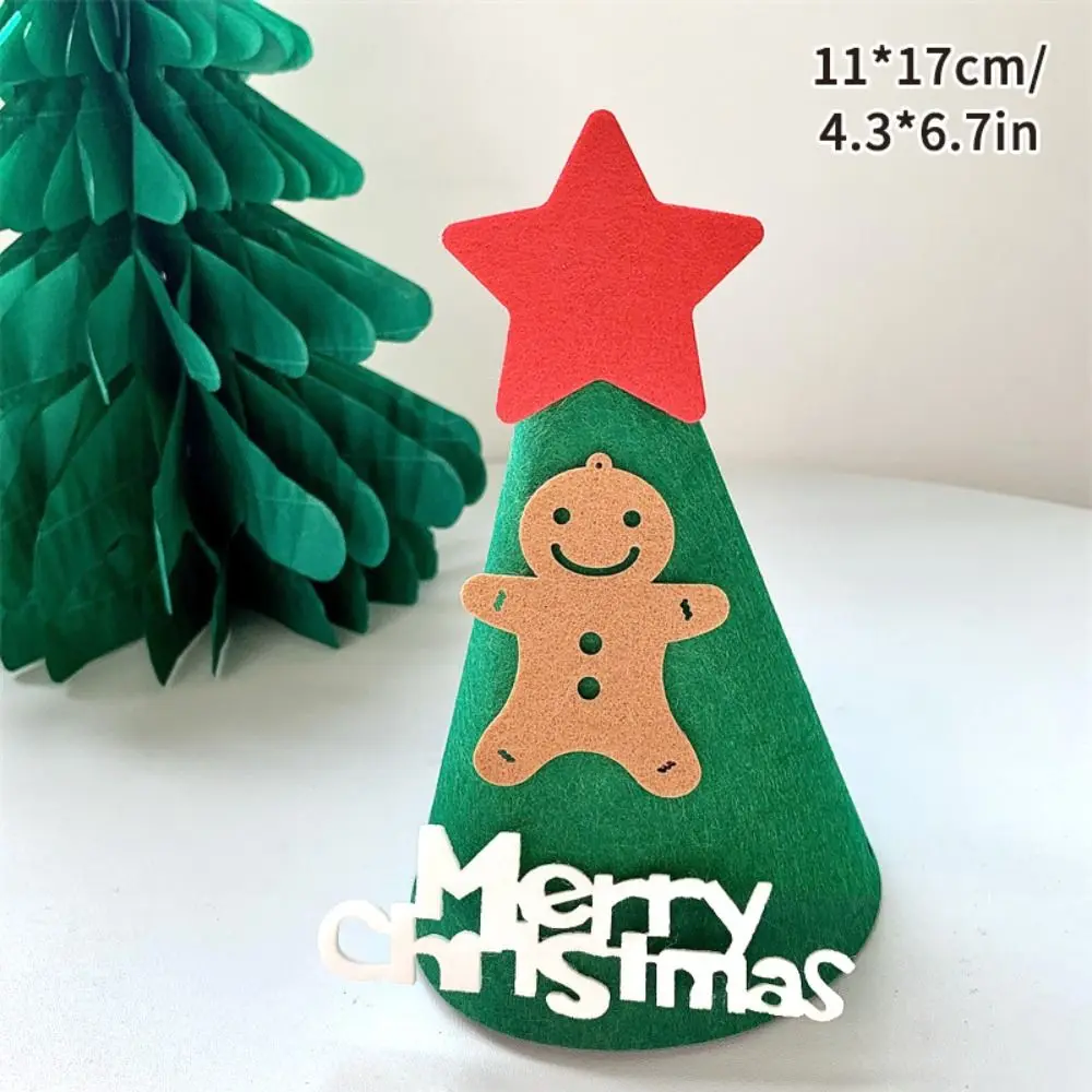 Christmas Merry Christmas Hat Xmas Decorative Santa Claus Cartoon Party Hat Felt Animal Santa Claus Hat Children/Adult