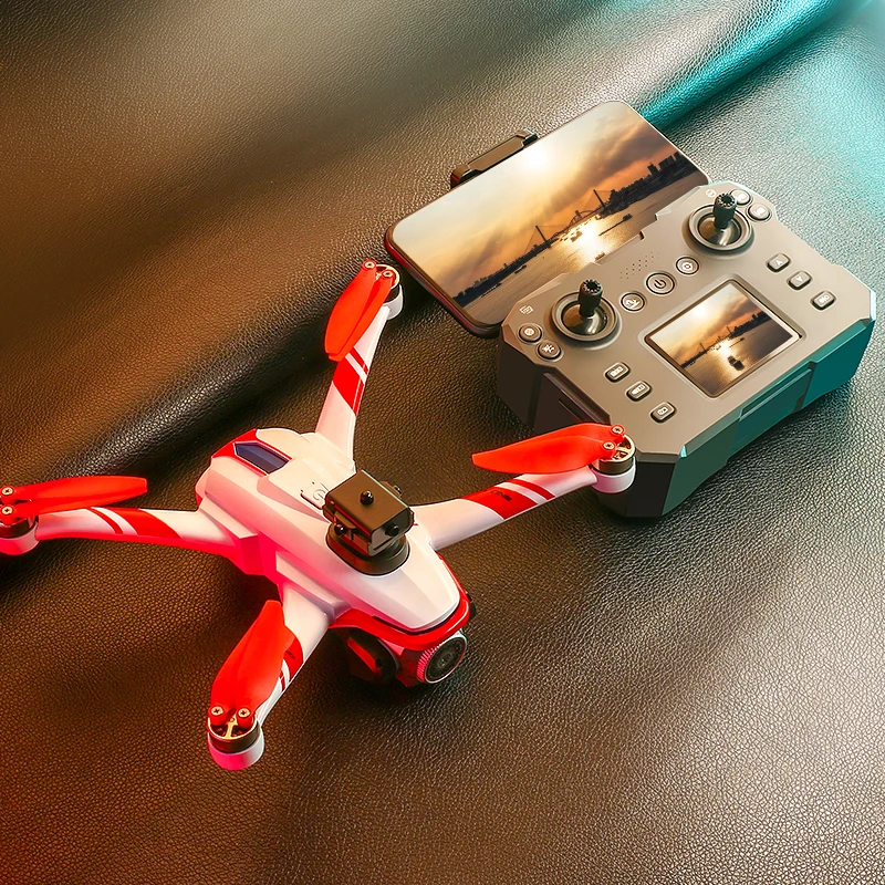 8K HD Drone K15 MAX Camera Four-Axis Gimbal Brushless Obstacle Avoidance Dron Optical Flow Airplane For Kids Gifts