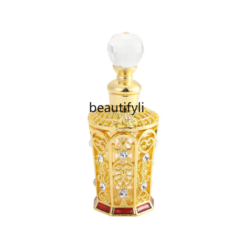 

Gold Perfume Sub-Bottles Essential Oil Bottle Essence Fire Extinguisher Bottles Home Decoration