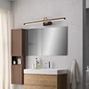 Nordic LED Wall Lamp Wood Home Interior Decoration Fill Lights For Bathroom Bedroom Study Room Cloakroom Makeup Lighting Sconces 1