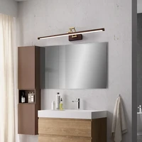 Nordic LED Wall Lamp Wood Home Interior Decoration Fill Lights For Bathroom Bedroom Study Room Cloakroom Makeup Lighting Sconces 1