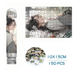 150PCS Mini Test Tube Jigsaw Puzzles - Adult Decompression & Educational Toy Set (C-045 Glance Back)