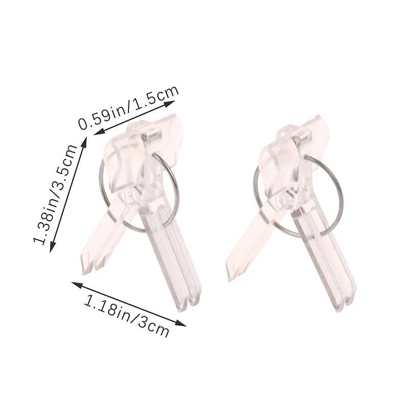 100ks 15x35mm roubování klipů zeleninu roubované svorka sad rostlin sazenice transparentní plastový kloub zahradnické nástroje