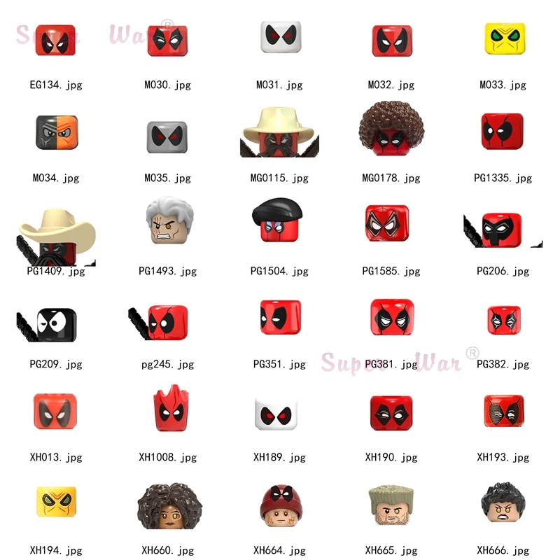 

Single models Action Figures accessories Building Blocks toys for children Series-052