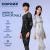 COPOZZ Winter Ski Thermal Underwear Sets Men Women Sweatwicking Breathable Quick Dry Tracksuit Ski Thermo Underwear Long Johns 1