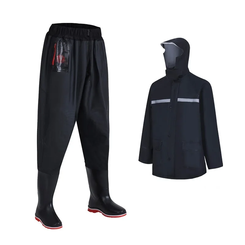 Generico G&G Herren PVC-Stiefel - Wasserdicht Für Arbeit & Angeln