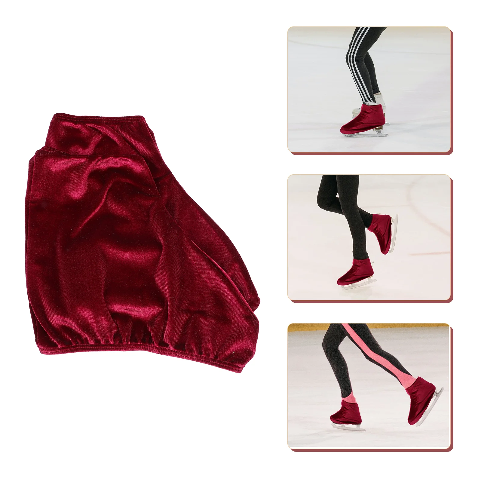

Hockey Skate Boot Covers Exercise Accessories Polyester Skating Boots Protectors