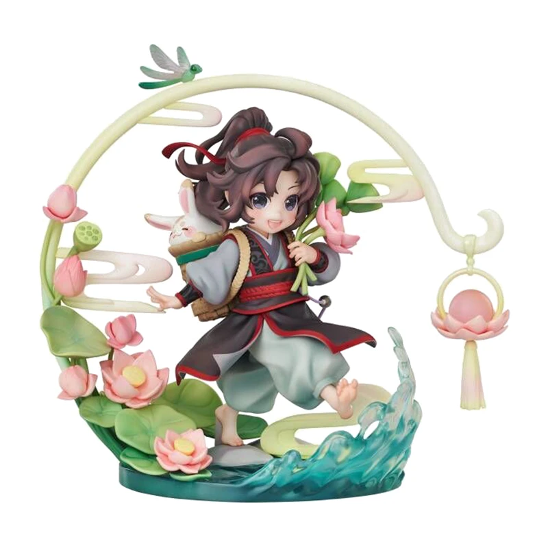 

Master of The Magic Dao Wei Wuxian Xianzai Juvenile Ver. Q Version Figure Model Desktop Ornaments Pvc Model Toys