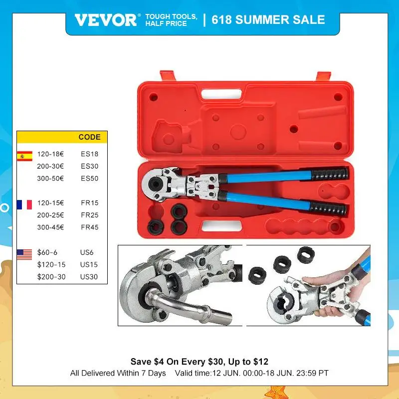 Pipe Crimping Tools Pex Plumbing Plumbing Pressing Tongs Crimp Tool