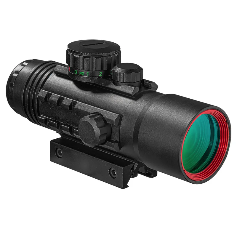 4X33 Red Dot Sight Scope Tactical Optics Riflescope Fit 11mm 20mm Rail for Hunting