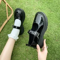 Women's Luxury Beaded Mary Jane Leather Shoes Spring/Autumn Fashion Comfortable Elegant Flat Black Walking Shoes Zapatos Mujer - Image 5