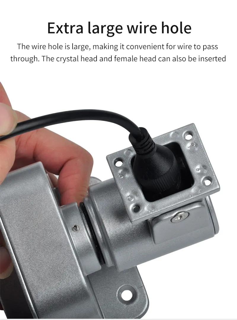 Aluminum Alloy Universal Gimbal Holder Base Wire Brackets for Face Recognition A