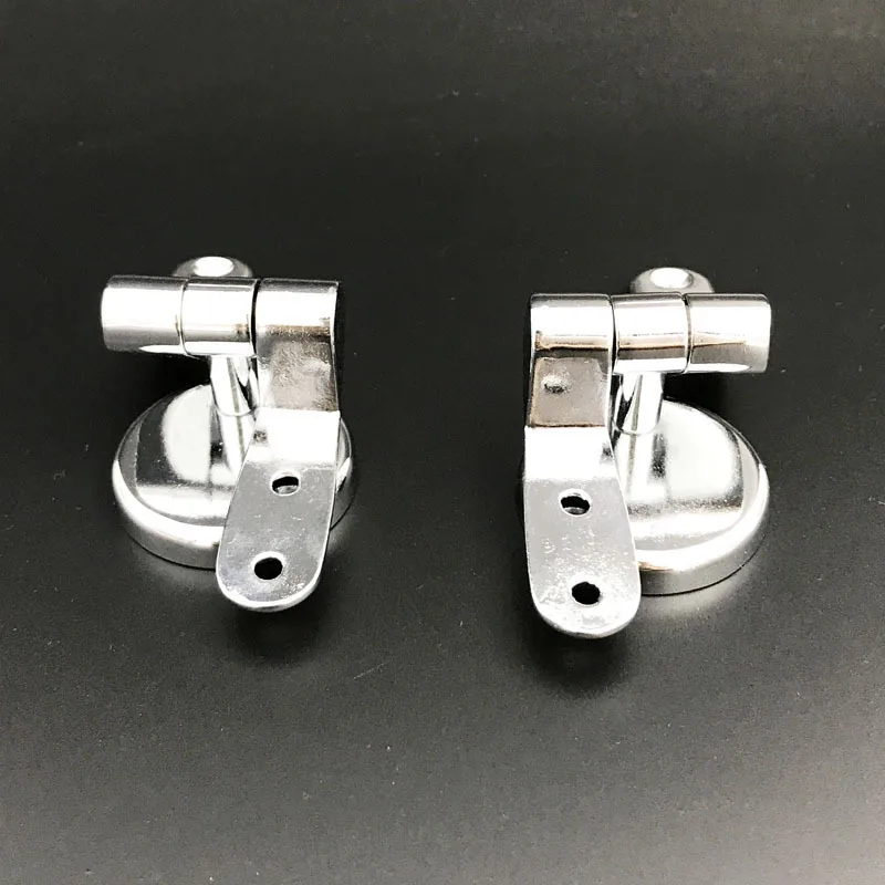 Description Picture 6 of itemBathroom Zinc Alloy Toilet Seat Hinges Toilet Lid Hinge with Screw Fittings Replacement Parts Hardware Accessories
