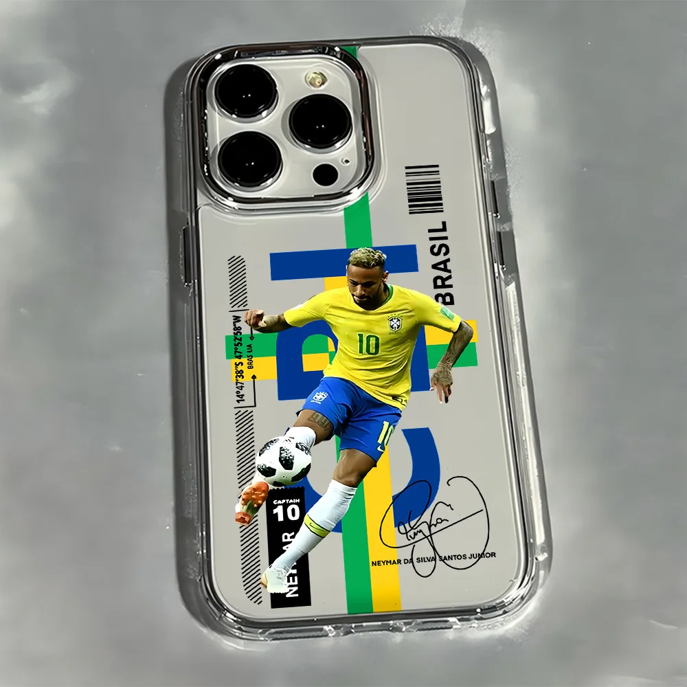 Famous Football Player Transparent Soft Phone Case