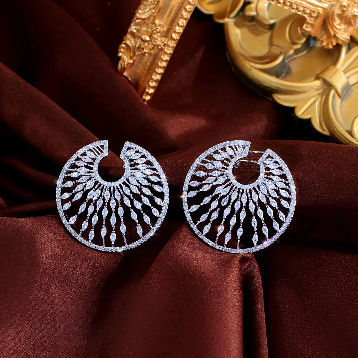 Set 4 Paia Grandi Orecchini Cerchio In Acciaio Inossidabile 316L - Oro E Argento, Ipoallergenici, Diametri 20-70 Mm, Con Confezione Regalo