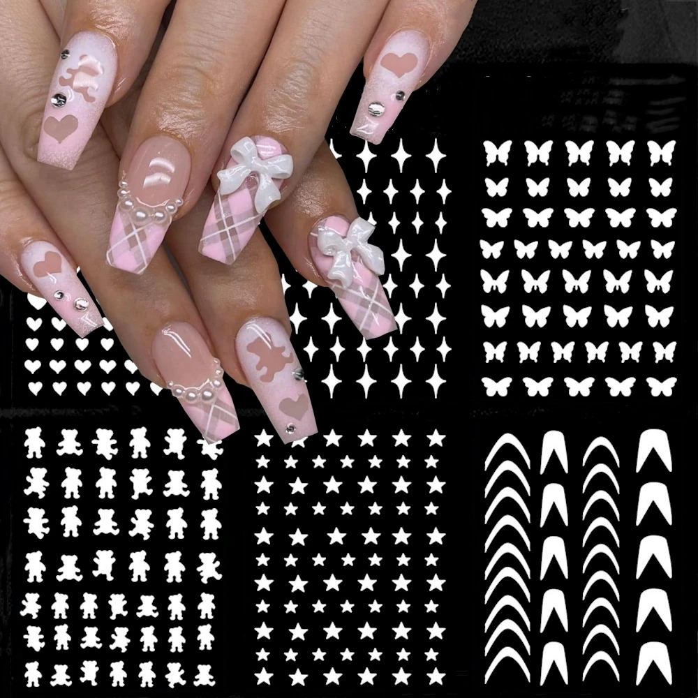 nail art airbrush stencils products for sale