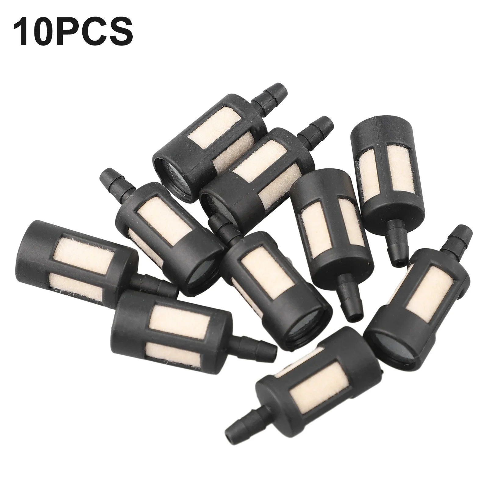 

10pcs Fuel Filter Set Saw Trimmer Brush Cutter Chainsaw Replacement Accessories Plastic Garden-Power Equipment Accessory Tools