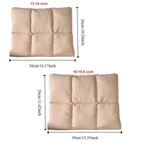 Sacoche souple pour ordinateur portable, degré d'eau, 11/13/15 pouces, étui pour ordinateur portable, antichoc, coton brodé pour Lenovo, HP, Dell 6