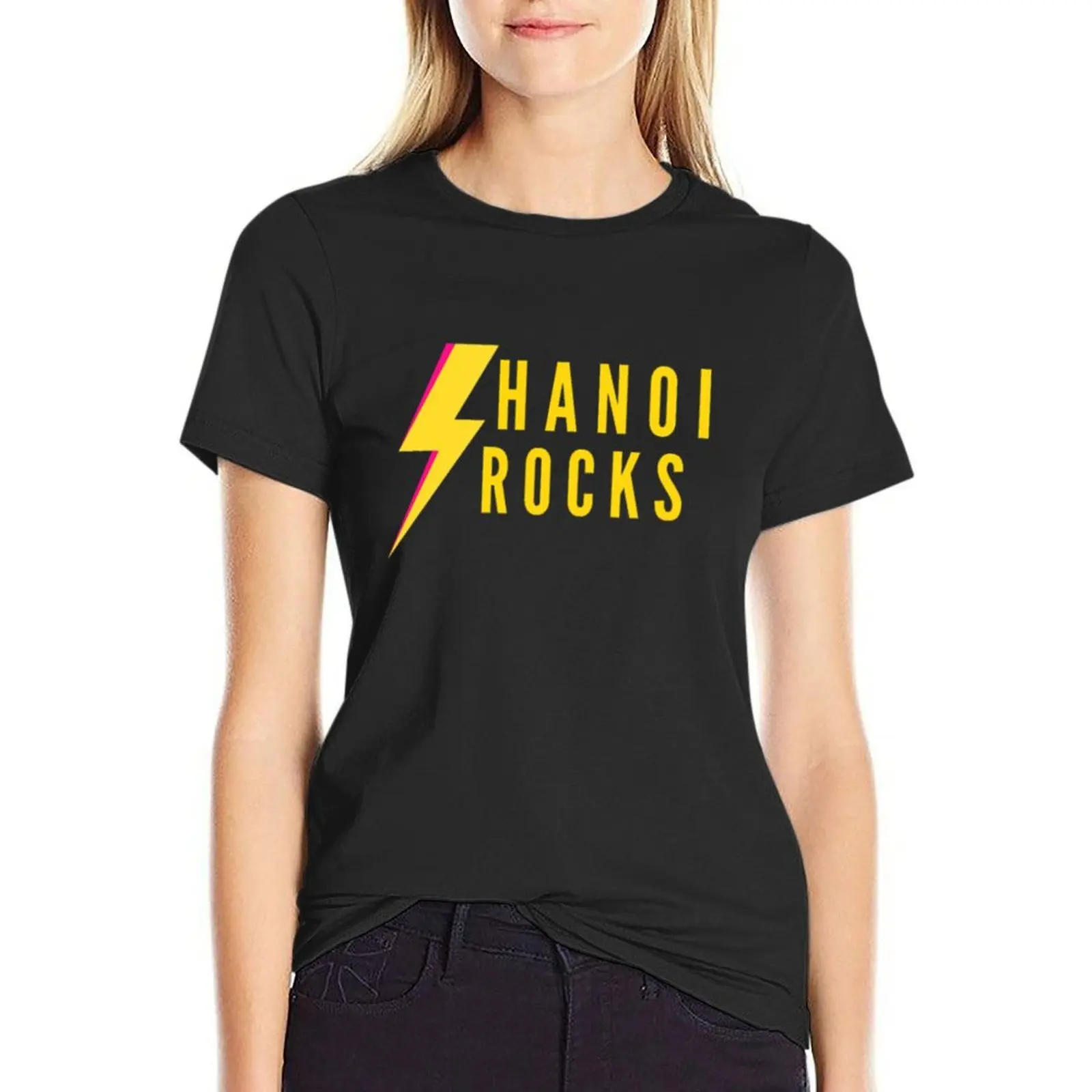 Hanoi rocks T-Shirt cute clothes hippie clothes korean fashion aesthetic clothes fashion woman blouse 2024