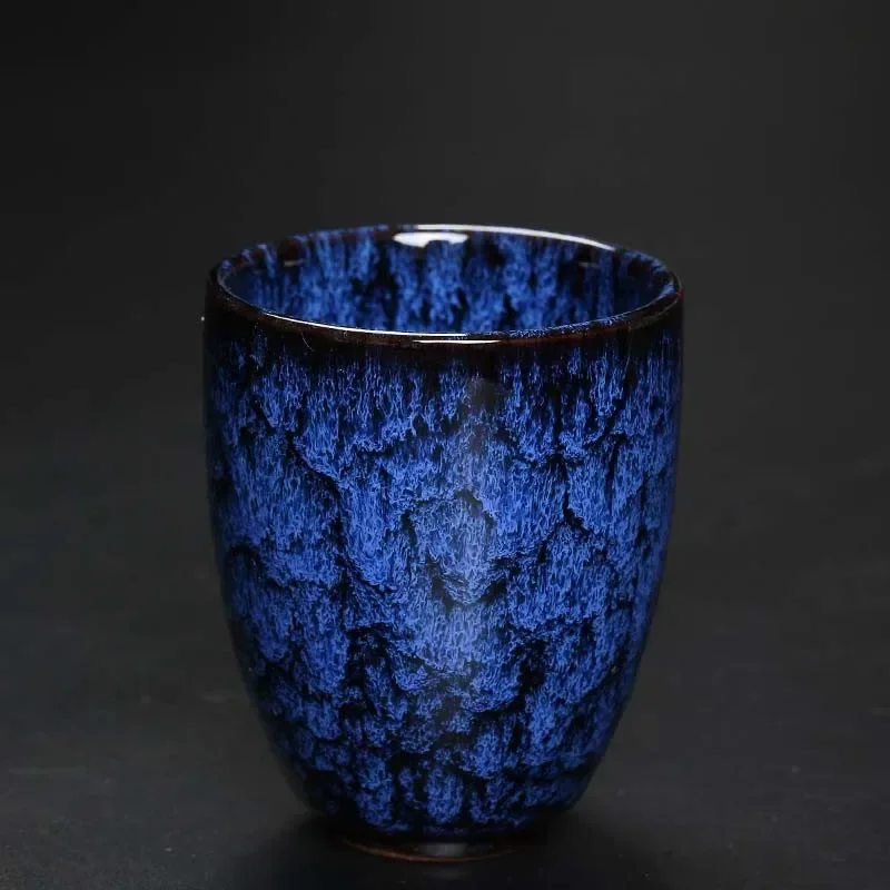 Japanese Style Kiln Change China Ceramic Tea Cup 1pcs Porcelain Kung Fu Cups Pottery Drinkware Household 250ml tea cup