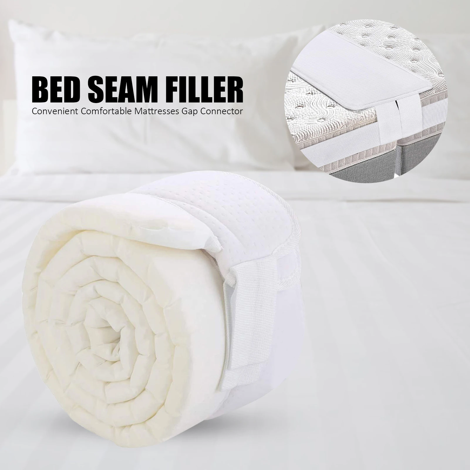Bed bridge twin to king converter kit bed filler twin bed connector mattress connector