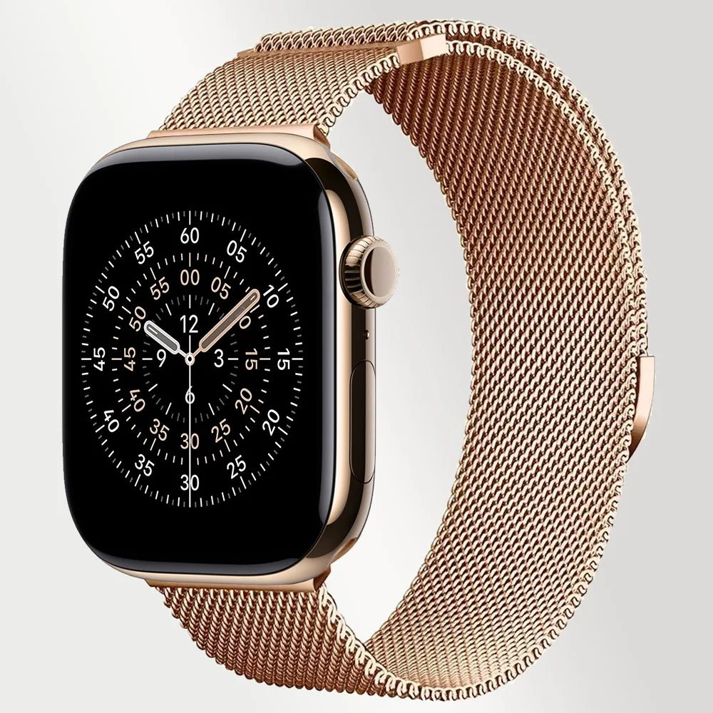 Elegant Metal Milanese Strap