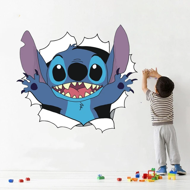 Aliexpress.com : Buy Cartoon Wall Stickers For Kids Rooms Lilo