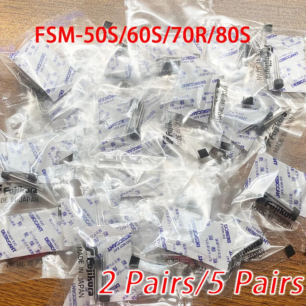 2/5Pairs ELCT2-20A Electrode For FSM-50S 60S 60R 70S 80S 70S+ 80S+70R Fiber Fusion Splicer Welding Electrodes Rod Made in Japan