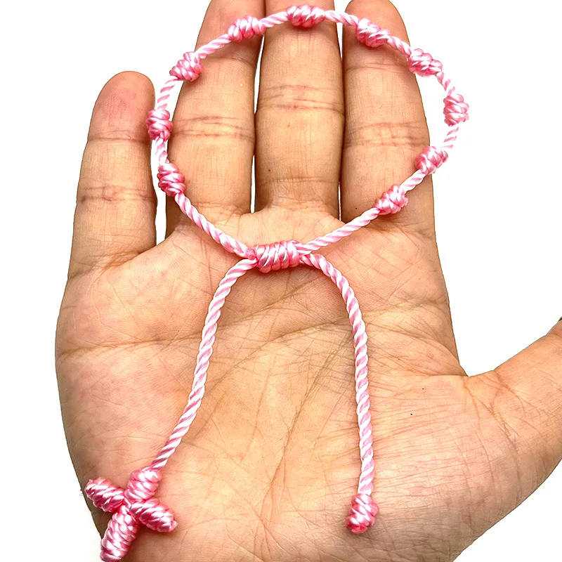 Handmade Bracelet Decenario Bracelet 12 Pieces Nylon Rope Knotted