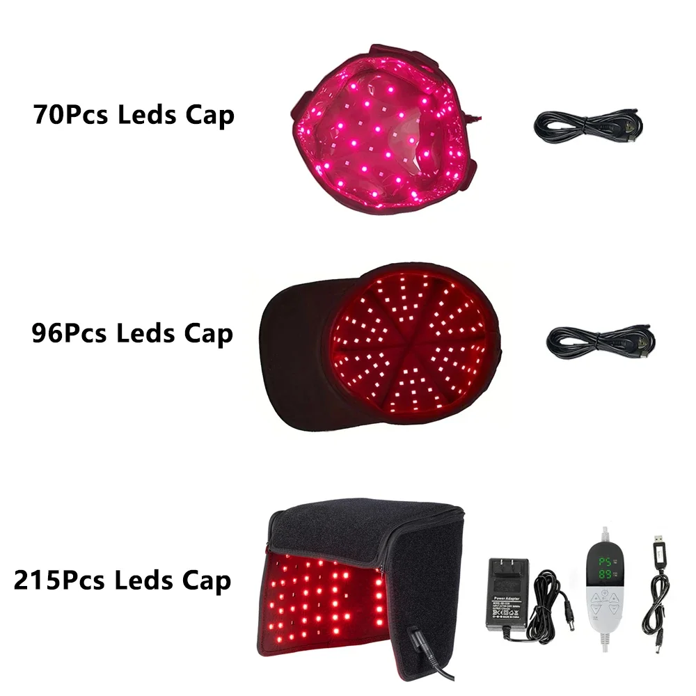 

Red Light Hats for Hair Fast Regrowth Infrared Light Cap Treatment for Thinning Hair Migraine Relief Cap Anti Hair Loss