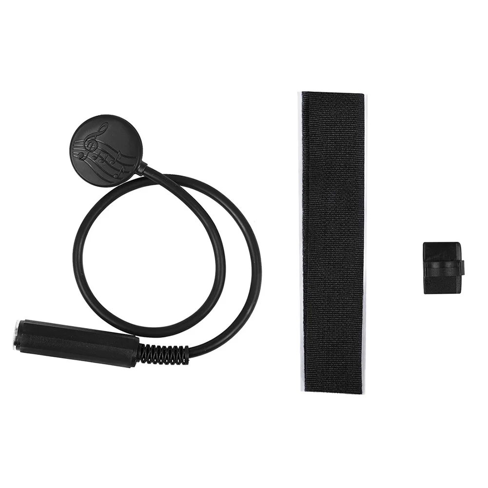 Portable Condenser Microphone Pickup Rubber Material General Contact Microphone Musical Instrument Accessories for Guitar Violin