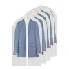 Clothes Bags Translucent Garment Bags with Zipper for Wardrobe Organization Reusable Suit for Clothes for Clothing 4