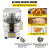 VEVOR Commercial Food Mixer, 8.5Qt Capacity, 450W Dual Rotating Dough Kneading Machine with Food-grade Stainless Steel Bowl 3