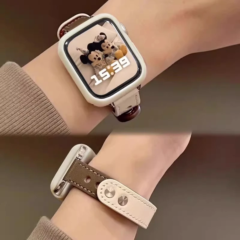 Silikonhülle für Apple Watch 11-10 46 mm 42/38/40/44/41/45 mm Zubehör Bumper-Schutzhülle iwatch Serie 9 8 7 6 5 4 3 SE – Detail 36